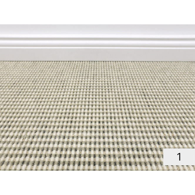 Flanders Schlingen Teppichboden Meterware in 1 Vanilla