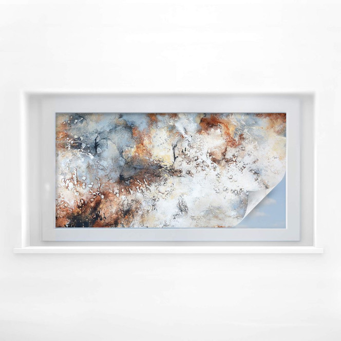 Sichtschutzfolie Bambus Grunge