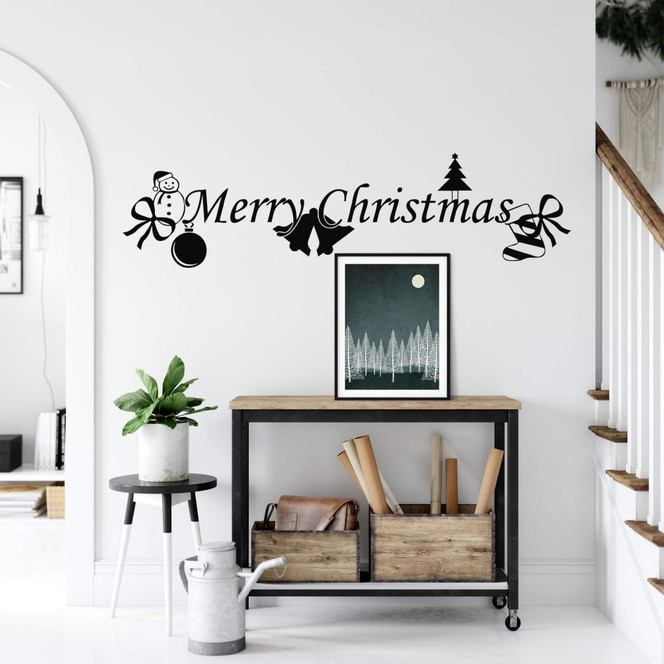 Wandtattoo Merry Christmas