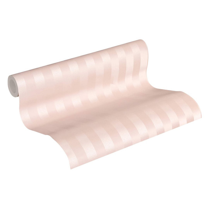 A.S. Création Vliestapete Romantico Streifentapete rosa