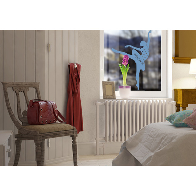 Glasdekor Wunschtext Ballett Tänzerin - Bild 1