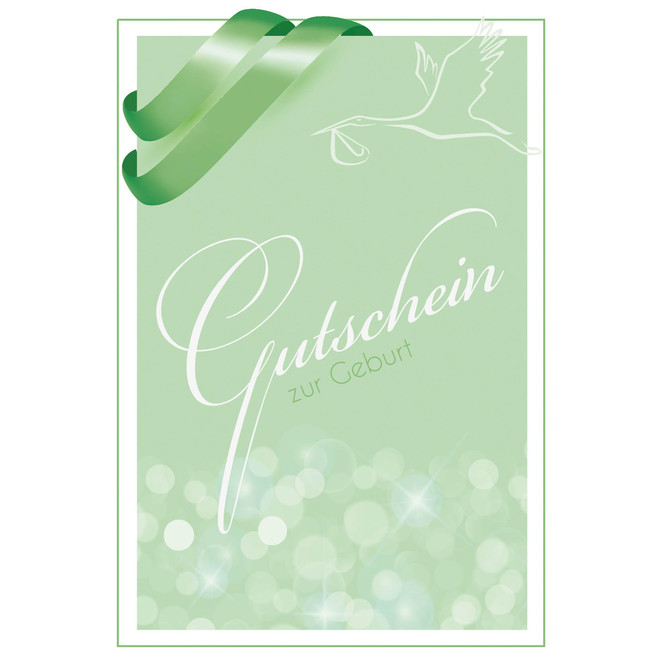 Gutschein zur Geburt