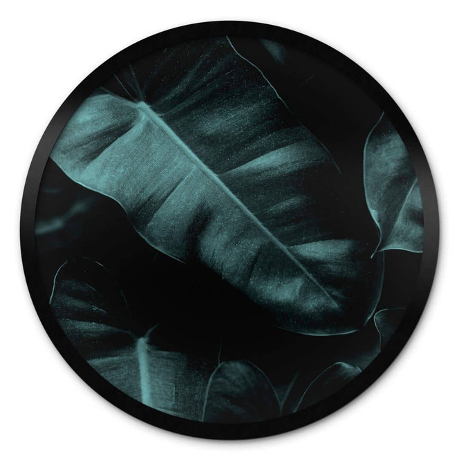 Poster Kubistika - Jungle - Rund