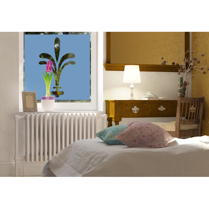 Sichtschutz Lilien Ornamentik - Bild 1