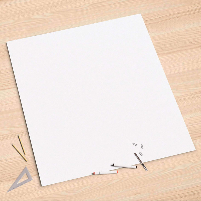 Folienbogen (90x90cm) - Weiss- Bild 1