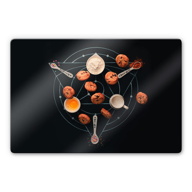 Glasbild Belenko - Baking Alchemy 01