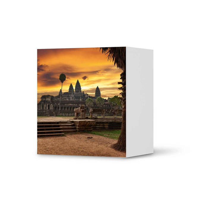 Klebefolie IKEA Besta Regal 1 Türe - Angkor Wat- Bild 1