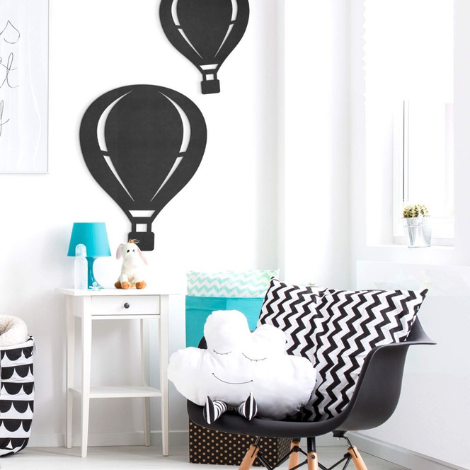 MDF - Holzdeko - Heissluftballon - Bild 1