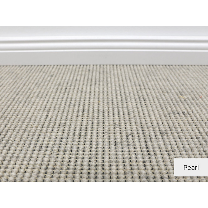 Theo Woll-Teppichboden Meterware in Pearl