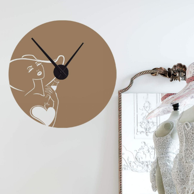 Wandtattoo Diva Uhr - Bild 1
