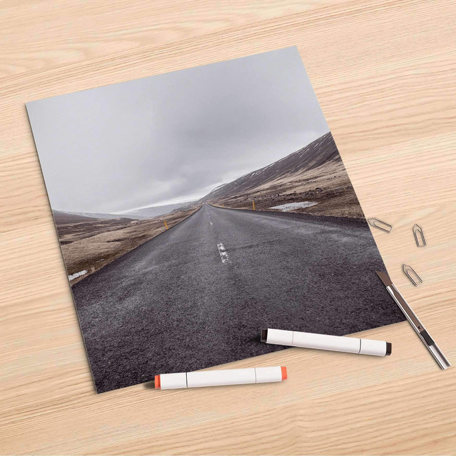 Folienbogen (30x30cm) - The Road- Bild 1