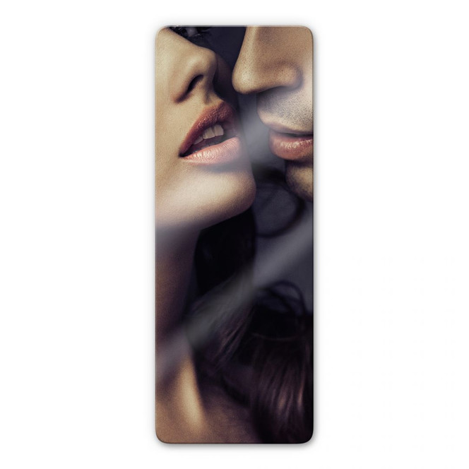 Glasbild Sinnliche Verführung