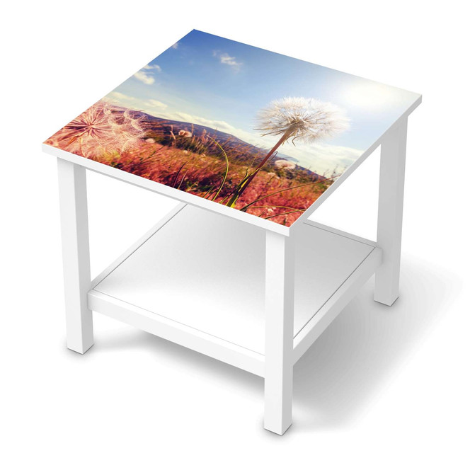 Möbel Klebefolie IKEA Hemnes Tisch 55x55cm - Dandelion- Bild 1