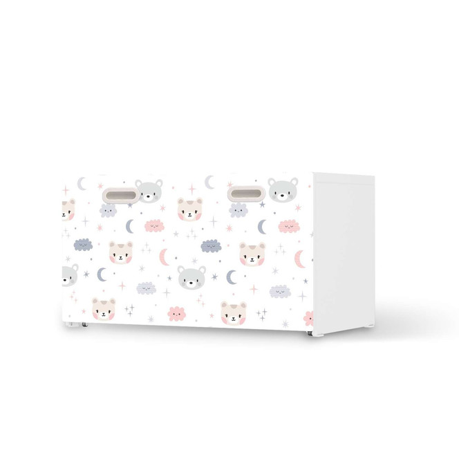 Möbelfolie IKEA Stuva / Fritids Bank mit Kasten - Sweet Dreams- Bild 1