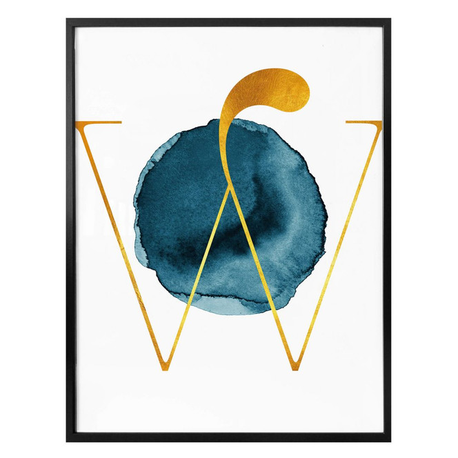 Poster - Das goldene W