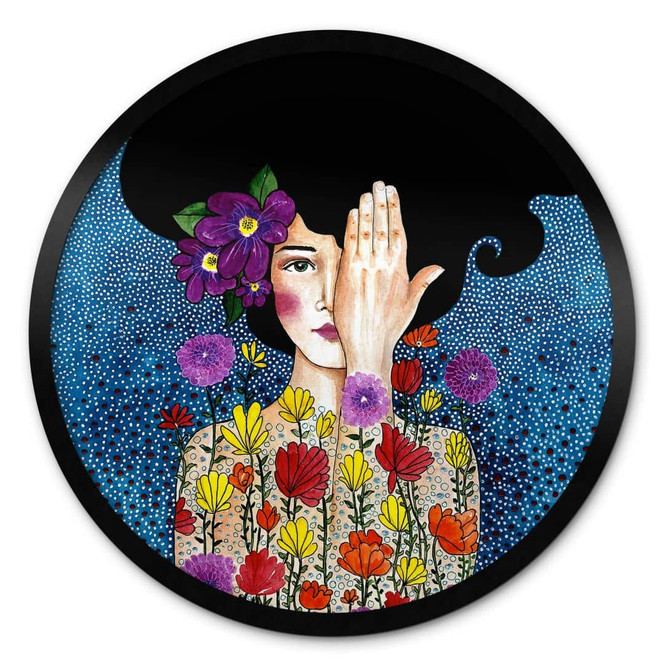 Poster Hülya - Erinnerungen verlieren - Rund