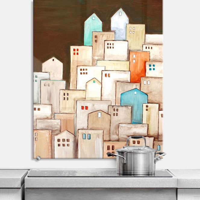 Spritzschutz Melz - Grossstadt - hochkant