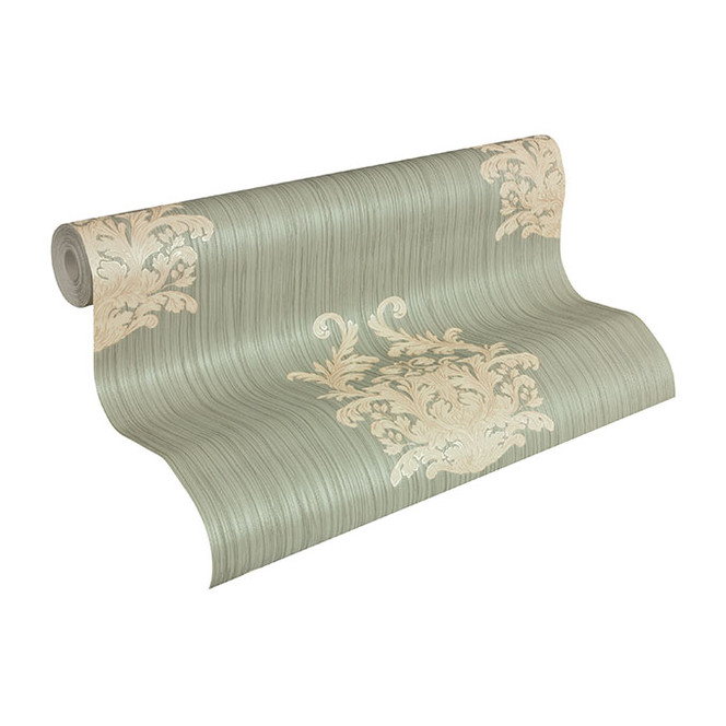 Architects Paper Tapete Nobile grün, metallic