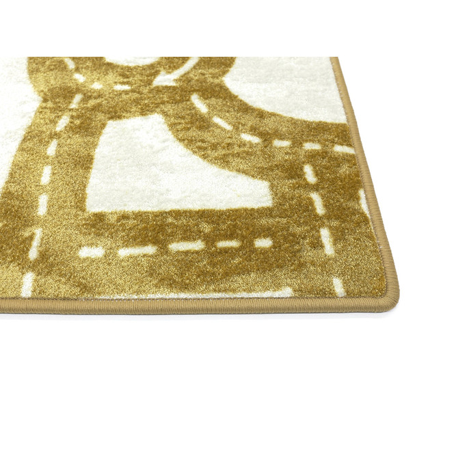 Noah Street Kettelteppich in Street - Yellow