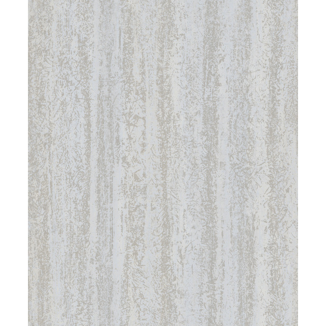 Vliestapete in leicht glänzender Streifenoptik weiss, beige Grafisch