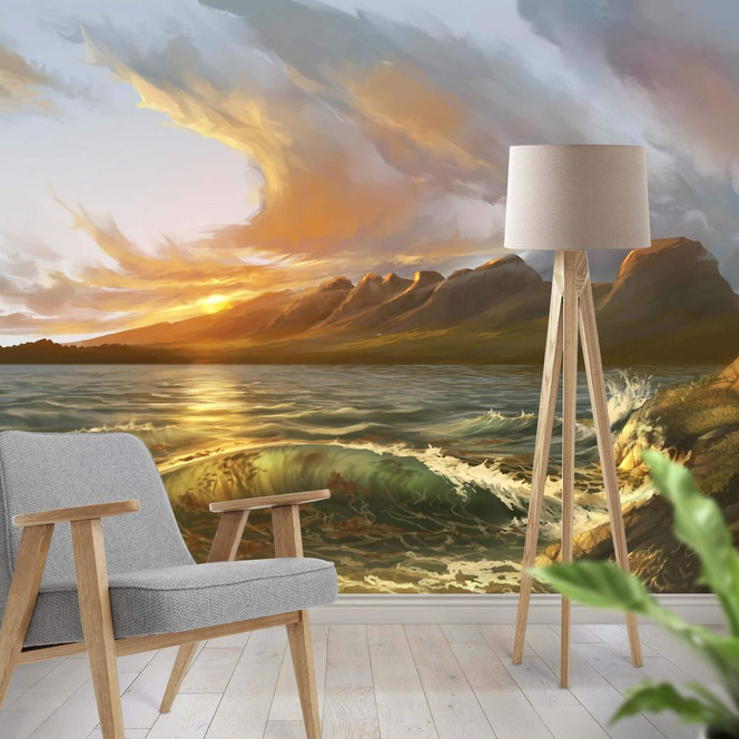 Fototapete aerroscape - England: Seven Sisters