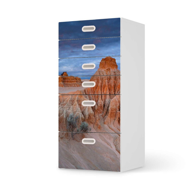 Klebefolie IKEA Stuva / Fritids Kommode - 6 Schubladen - Outback Australia- Bild 1