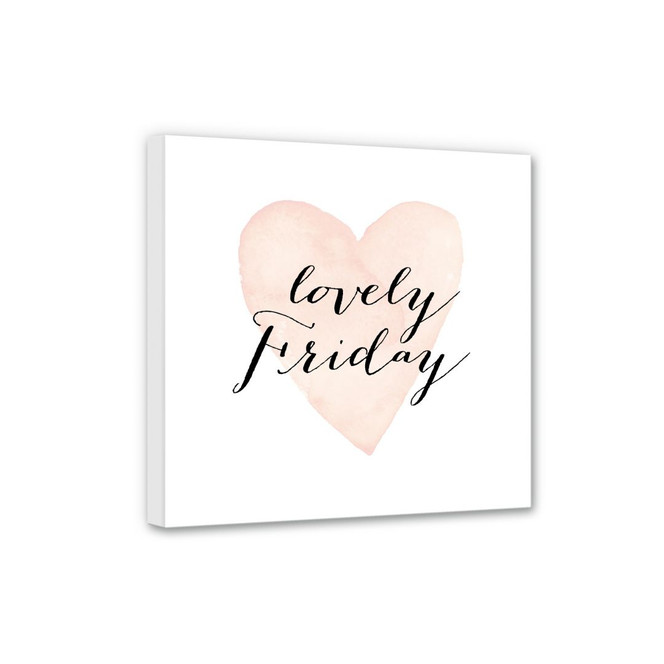 Leinwandbild Confetti & Cream - Lovely Friday