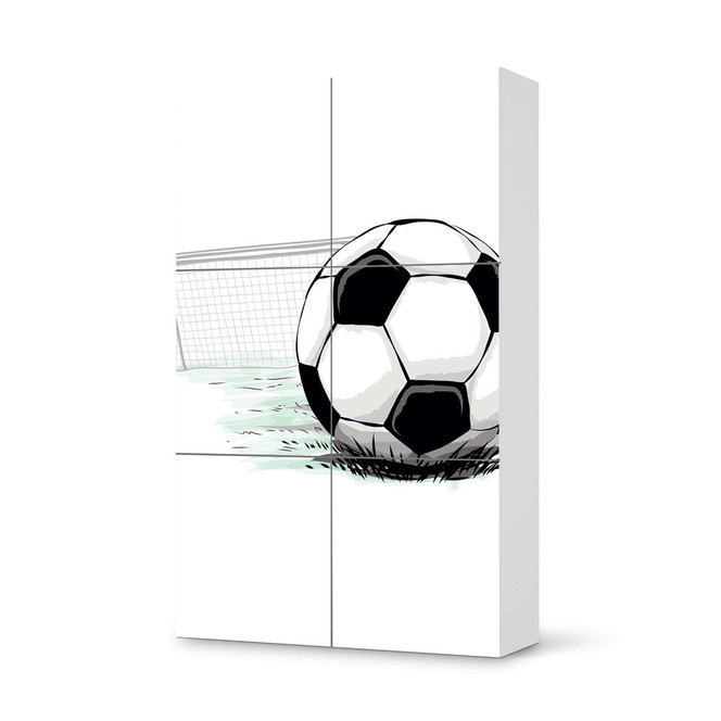 Möbel Klebefolie IKEA Besta Schrank 6 Türen (hoch) - Freistoss- Bild 1