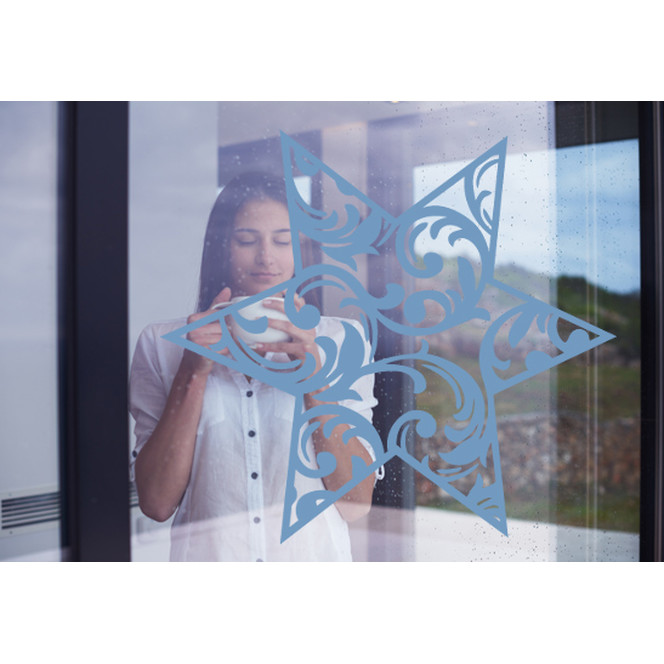 Glasdekor Eisstern - Bild 1