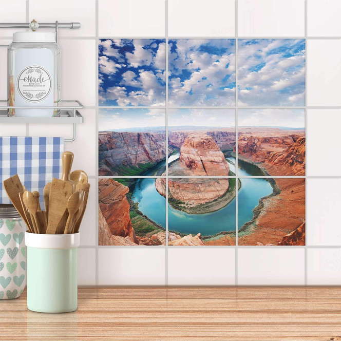 Klebefliesen - Grand Canyon - 9er Set