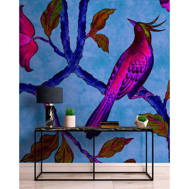 Livingwalls Fototapete Walls by Patel 2 bird of paradise 1 - Bild 1