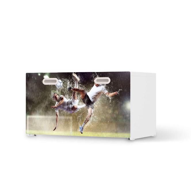 Möbelfolie IKEA Stuva / Fritids Bank mit Kasten - Soccer- Bild 1