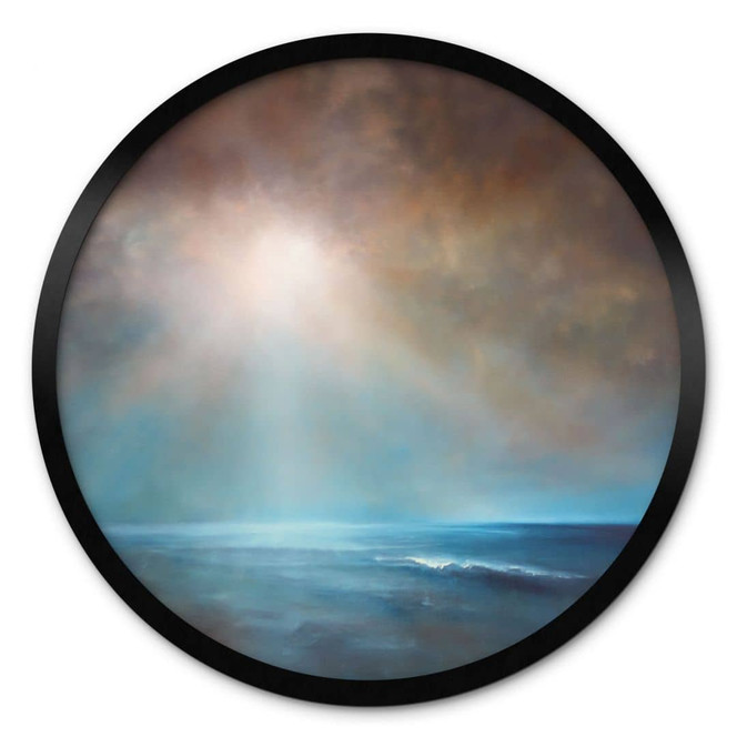 Poster Kraft und Stille - Schmucker - Rund