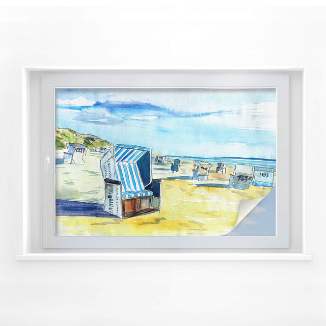 Sichtschutzfolie Bleichner - Sylter Strand