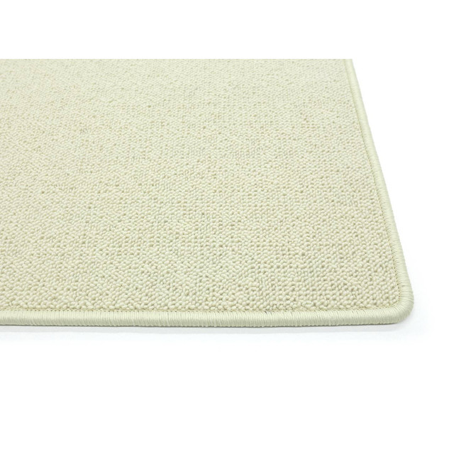 Tango Kettelteppich Wunschmass in Wollweiss 549