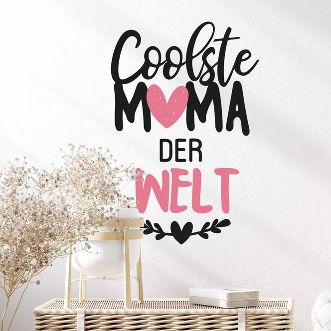 Wandtattoo Coolste Mama der Welt