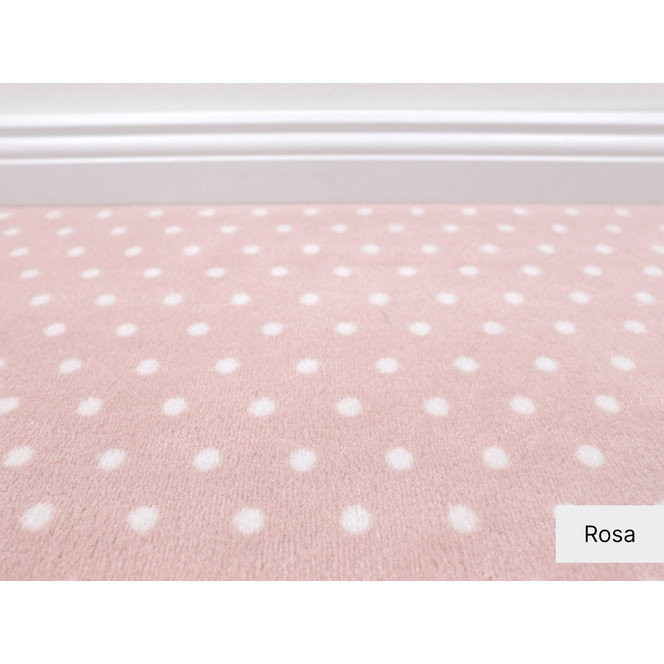 Bijou Petticoat Vorwerk Teppichboden Meterware Wunschmass in Rosa