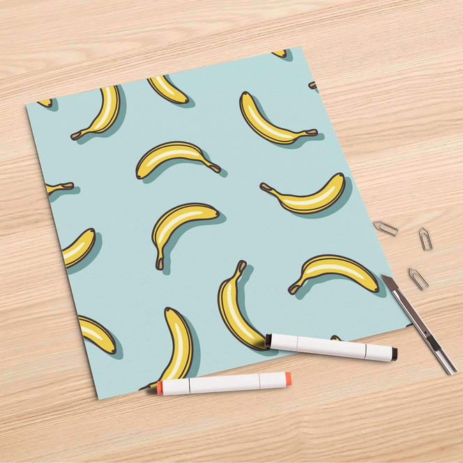 Folienbogen (30x30cm) - Hey Banana- Bild 1