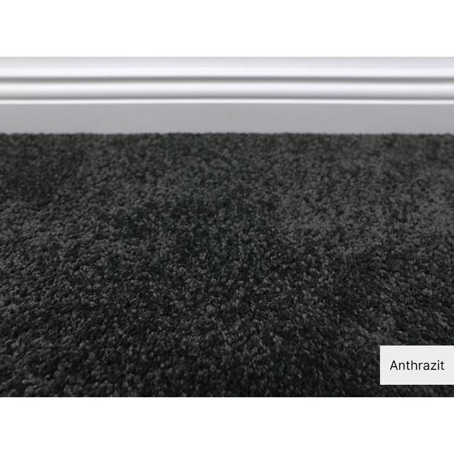 Nassau Softflor Teppichboden Meterware in anthrazit