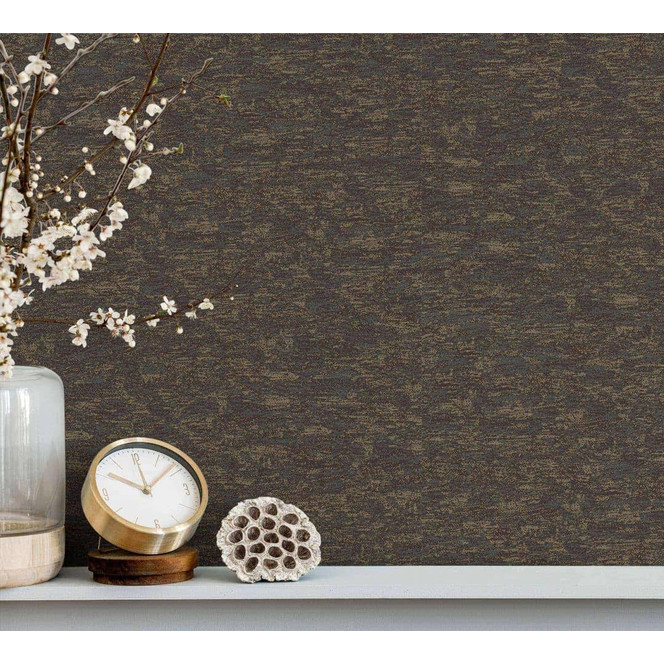 Vliestapete Struktur Modern, Shabby Chic, Designerwelten in Schwarz