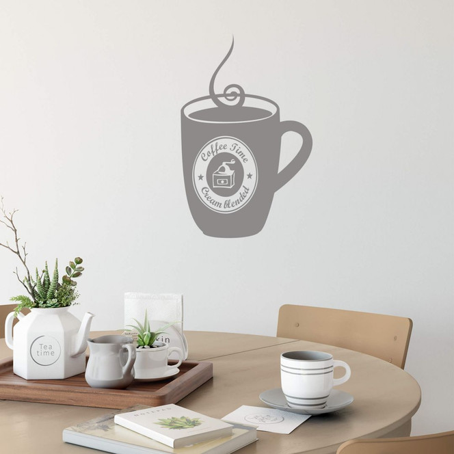 Wandtattoo Coffee Cup