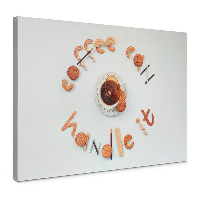 Leinwandbild Belenko - coffee can handle it