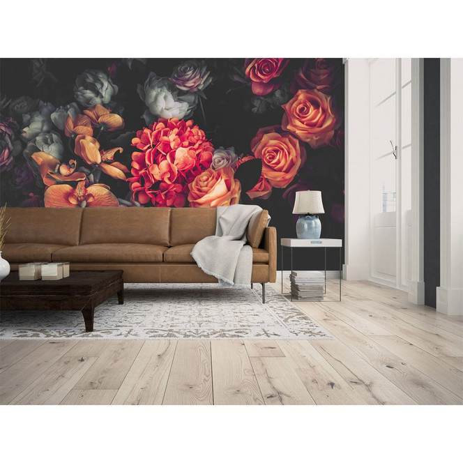 Livingwalls Fototapete Designwalls Romantic Flowers Blumen - Bild 1