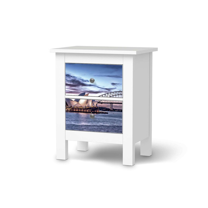 Möbelfolie IKEA Hemnes Kommode 2 Schubladen - Sydney- Bild 1