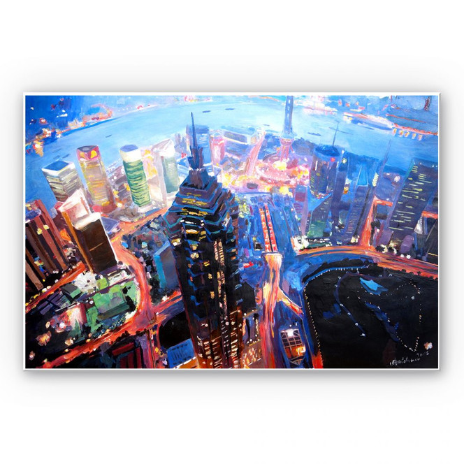 Hartschaumbild Bleichner - Shanghai