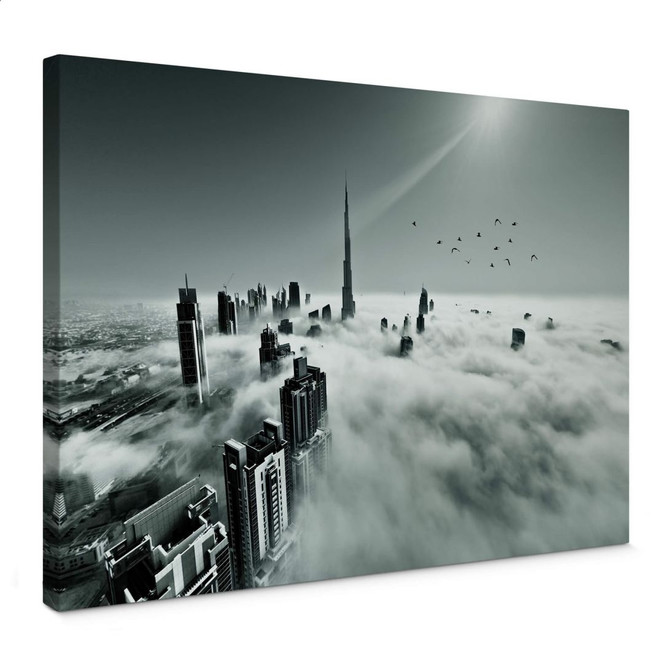 Leinwandbild Naufal - Wolkenstadt