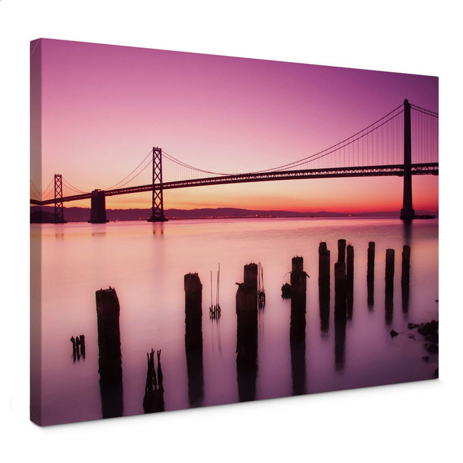 Leinwandbild San Francisco Bay