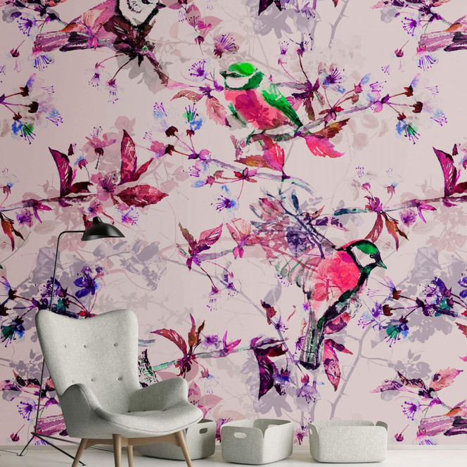 Livingwalls Fototapete Walls by Patel songbirds 1 - Bild 1