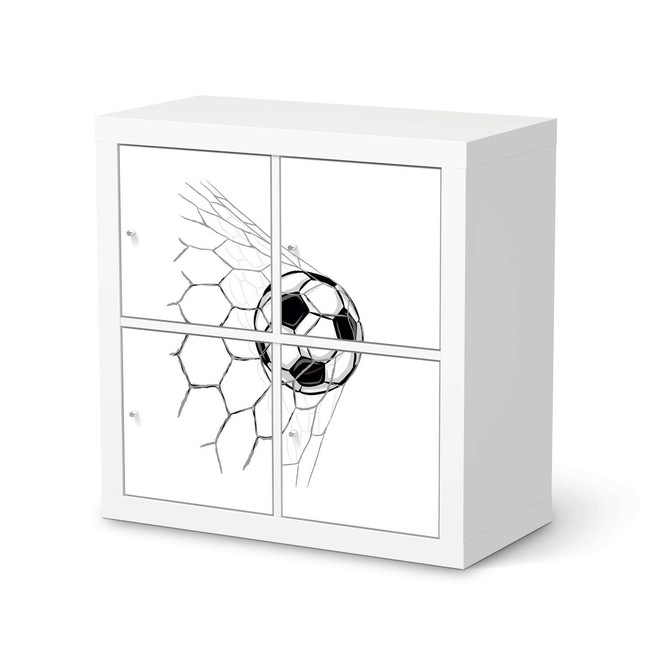 Möbelfolie IKEA Expedit Regal 4 Türen - Eingenetzt- Bild 1