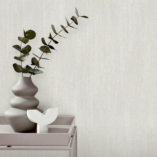 Vliestapete, Unitapete Cameo helltaupe
